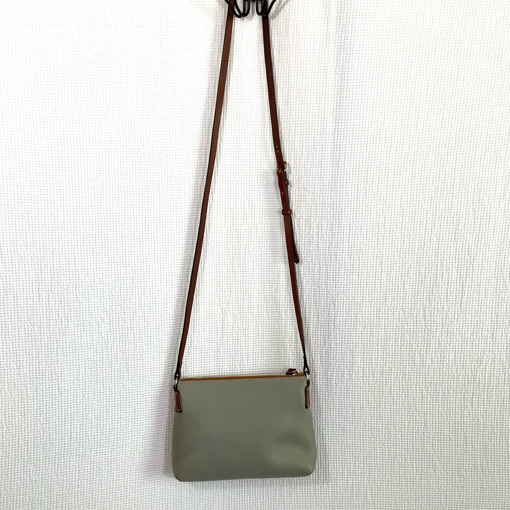 Dooney and Bourke Gray Ginger Pouchette - Picture 3 of 15